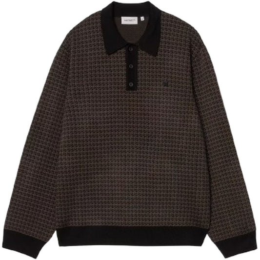 Polo Uomo Carhartt Wip - L/S Lowis Polo - Viola
