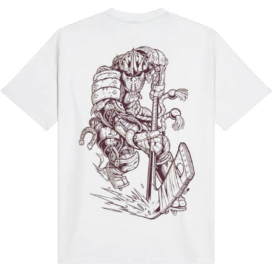 T-shirt Uomo Dolly Noire - Hockey cyborg tee - Bianco
