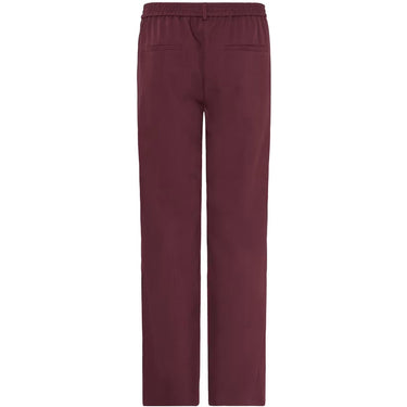 Pantaloni Donna Ichi - Ihfava Wide Pa - Rosso