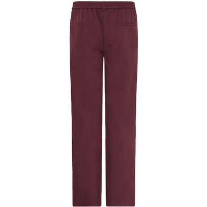 Pantaloni Donna Ichi - Ihfava Wide Pa - Rosso