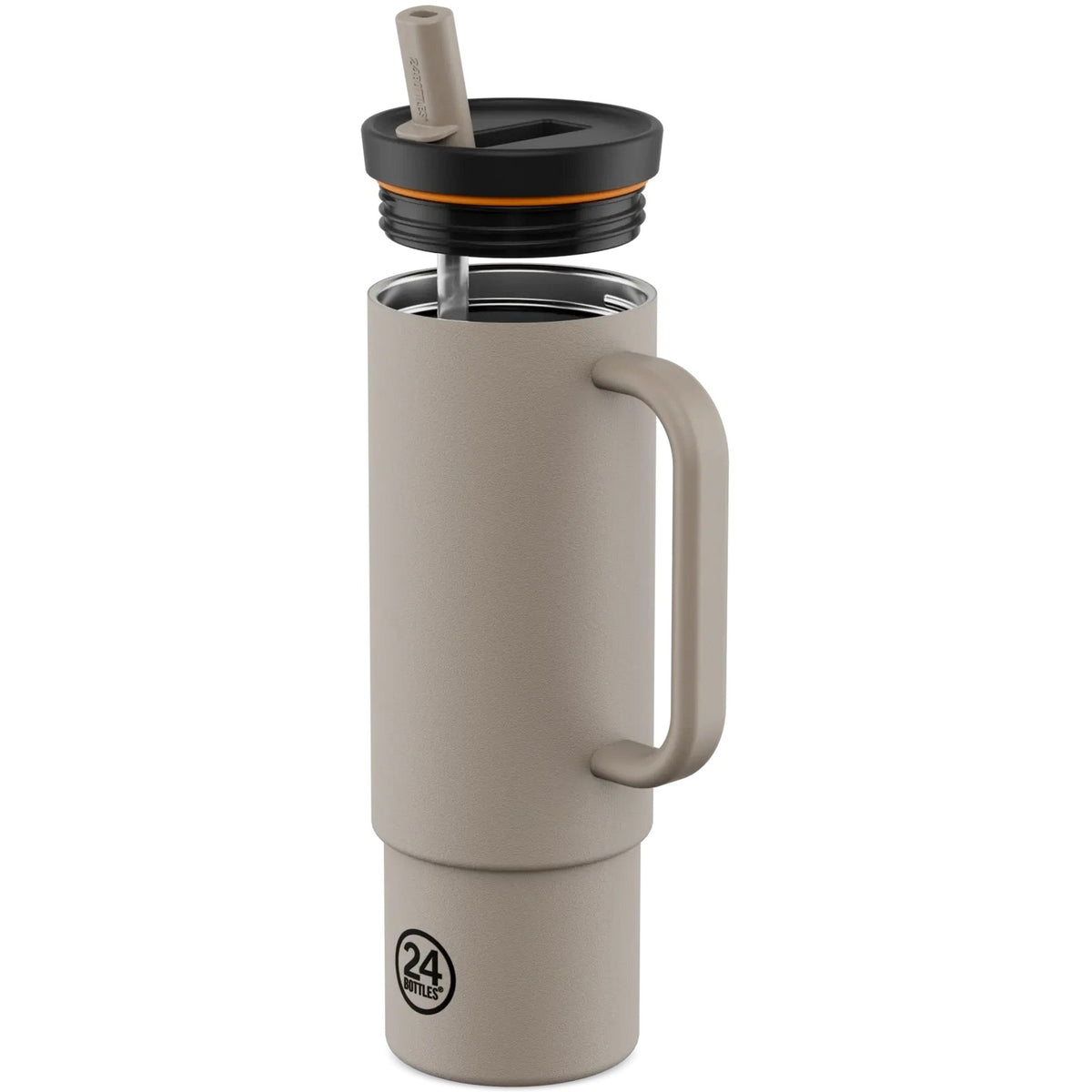 Thermos per bibite Unisex 24bottles - Straw Cup 800 - Beige