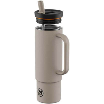 Thermos per bibite Unisex 24bottles - Straw Cup 800 - Beige
