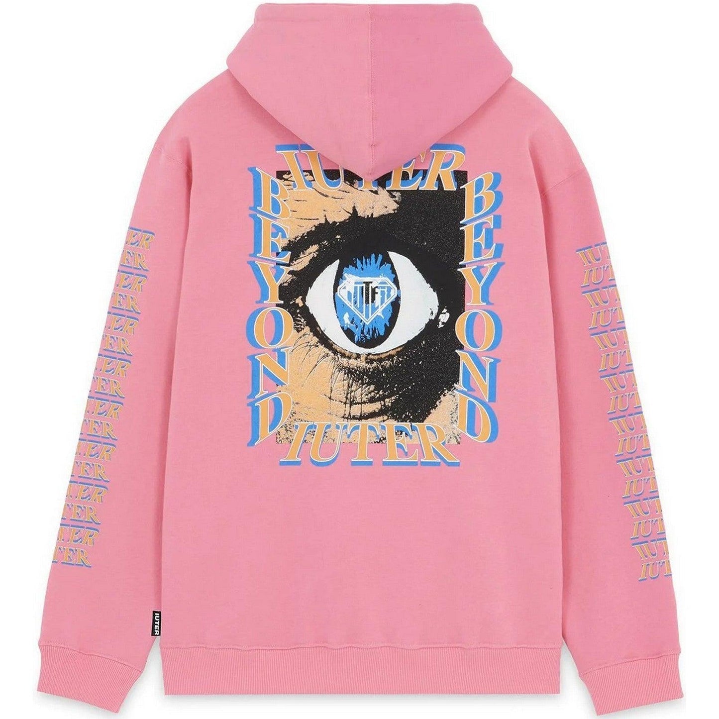 Felpe con cappuccio Uomo Iuter - Beyond Hoodie - Rosa