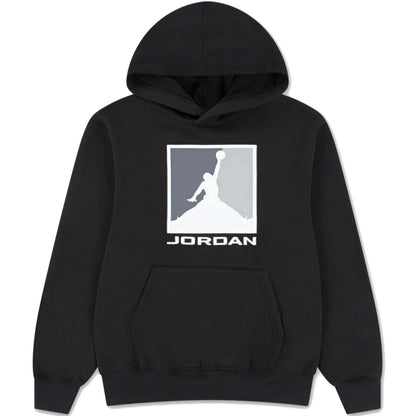 Felpe con cappuccio Ragazzi Unisex Jordan - Jdb Mj Ess Ft Baseline Po - Nero