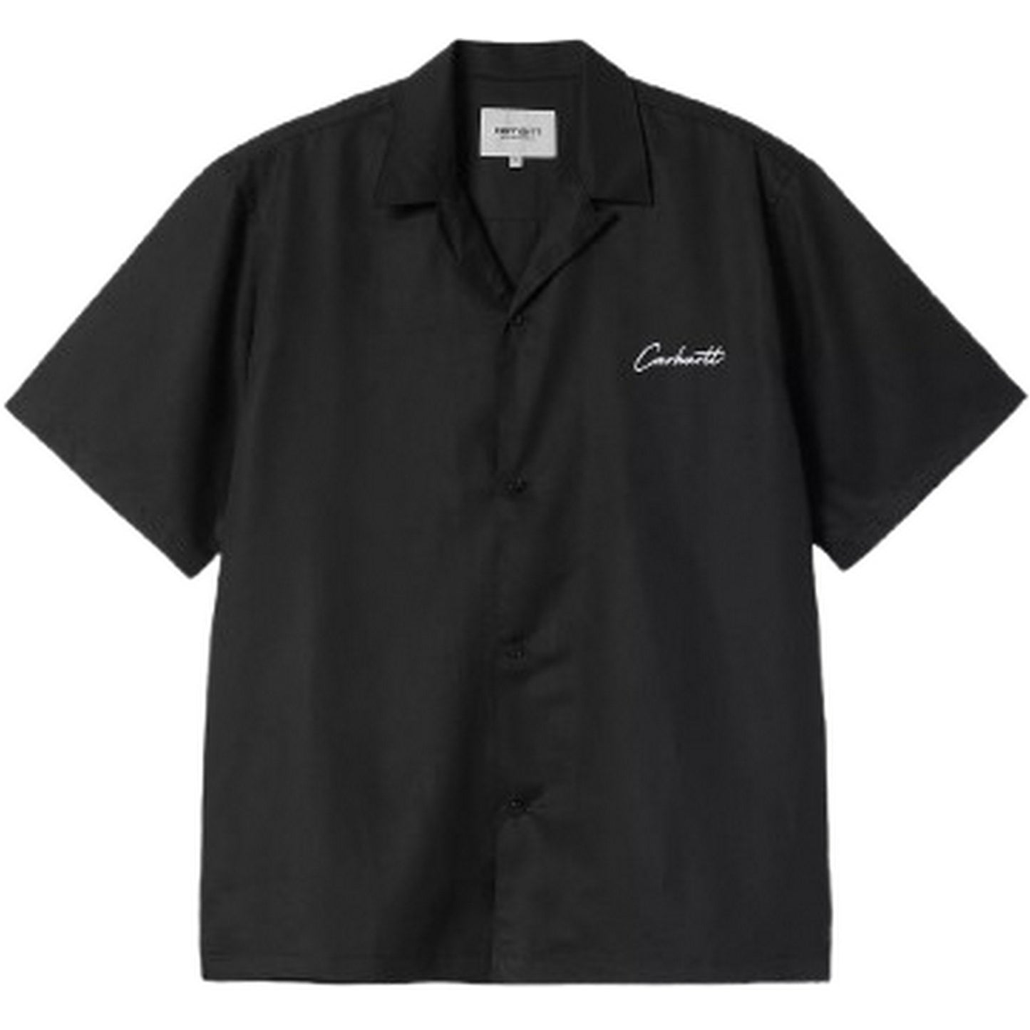 Męskie koszule codzienne Carhartt Wip – Koszula S/S Delray – Czarna