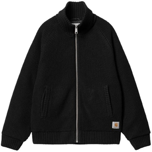 Giacche Uomo Carhartt Wip - Banley Sweater Jacket - Nero