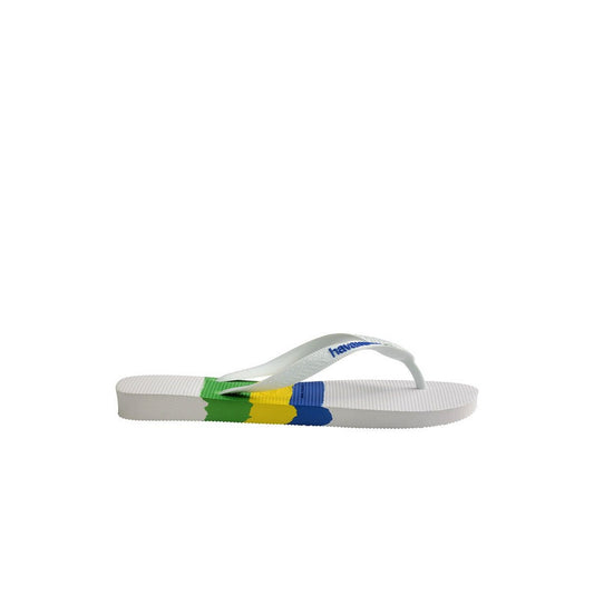Męskie klapki Havaianas - Brasil Tech - Białe