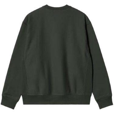 Felpe senza cappuccio Uomo Carhartt Wip - American Script Sweat - Verde