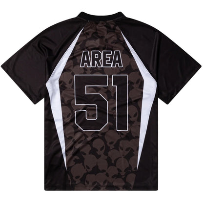Camicie casual Uomo NO PROBLEMO - Area 51 Football Shirt - Nero