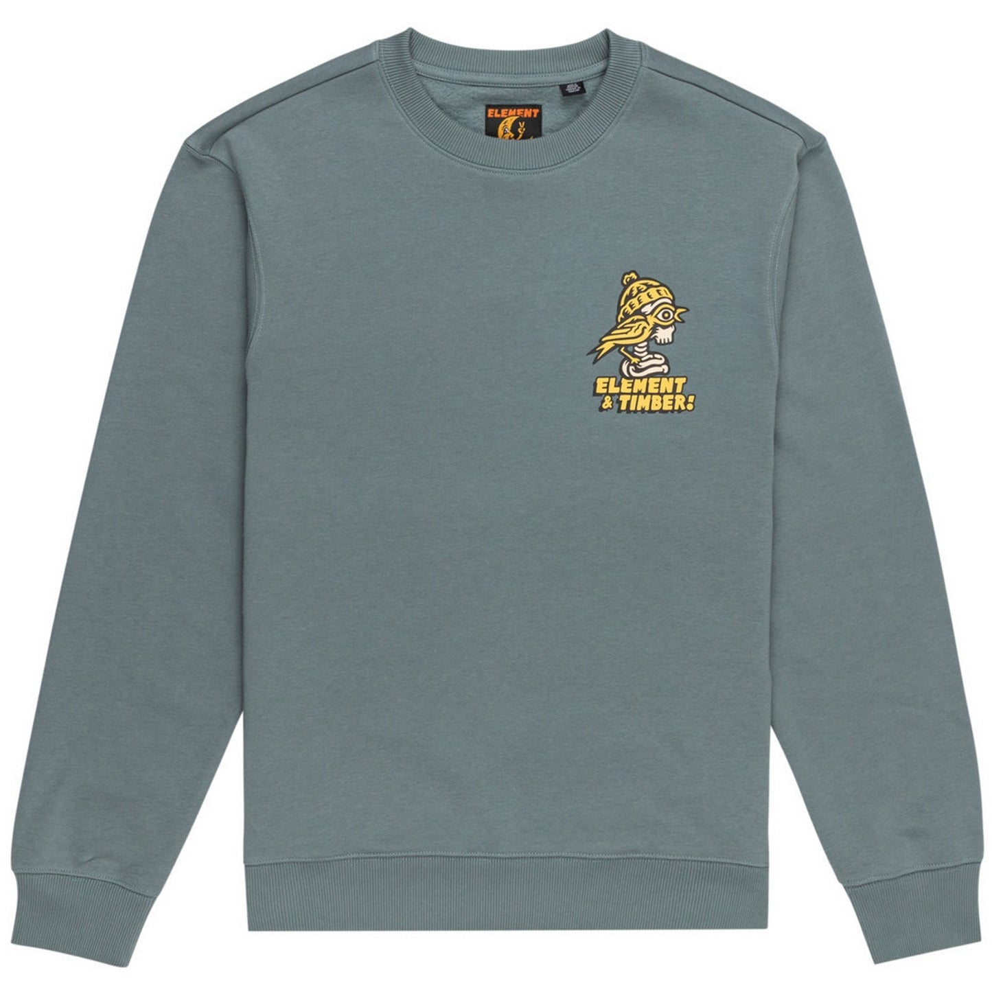 Felpe senza cappuccio Uomo Element - Birds Eye Crew - Grigio