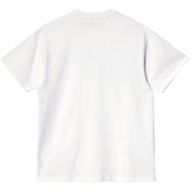 Camiseta Carhartt Wip para hombre - Camiseta con bordado de guiones S/S - Blanco