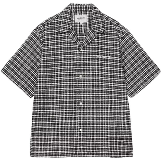 Camicie casual Uomo Carhartt Wip - S/S Kander Shirt - Nero