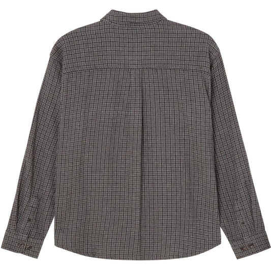 Maglie a manica lunga Uomo Obey - Bigwig Jack Woven Ls - Nero