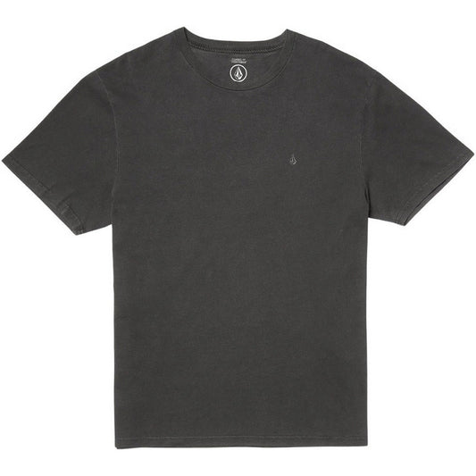 T-shirt Uomo Volcom - Solid Stone Emb Sst - Nero