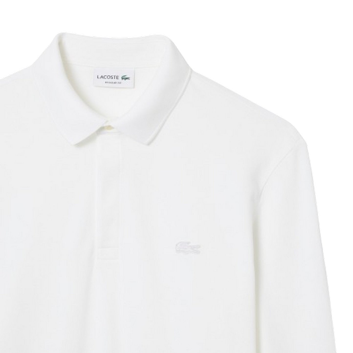 Polo a manica lunga Uomo Lacoste - Polo Manica Lunga - Bianco