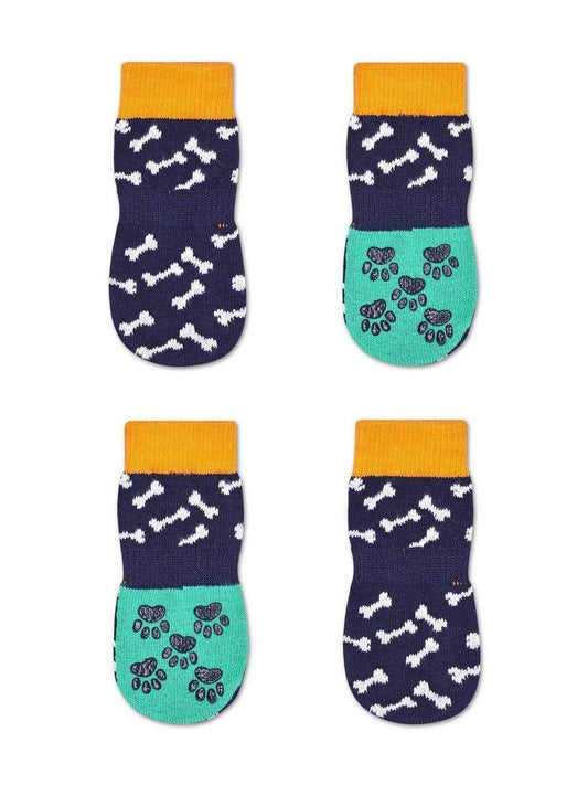 Calze Unisex Happy Socks - Dog Dog Bone Sock - Blu