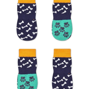 Calze Unisex Happy Socks - Dog Dog Bone Sock - Blu