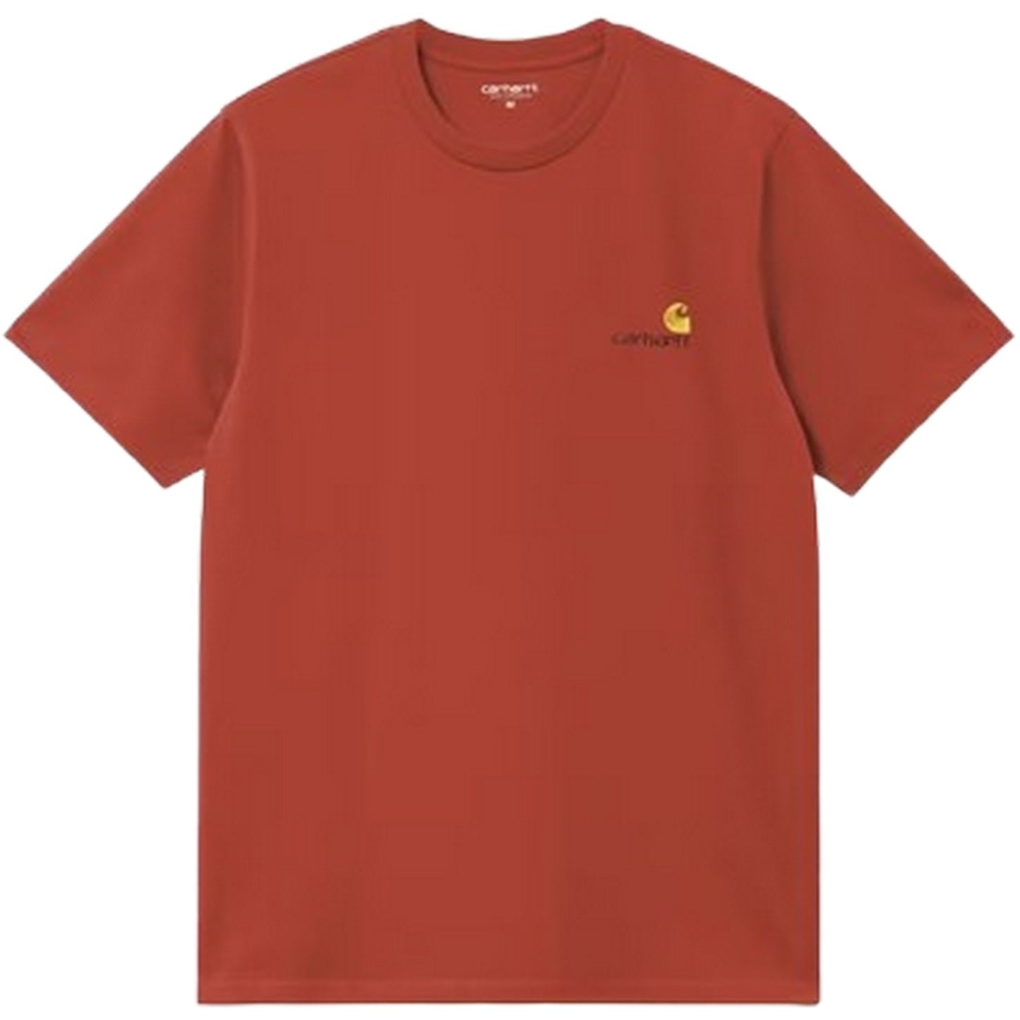 T-shirt Uomo Carhartt Wip - S/S American Script - Rosso