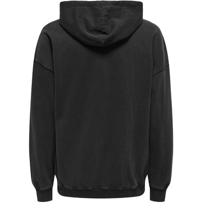 Felpe con cappuccio Uomo Only & Sons - Onscreative Rlx Washed Hoodie Noos - Nero