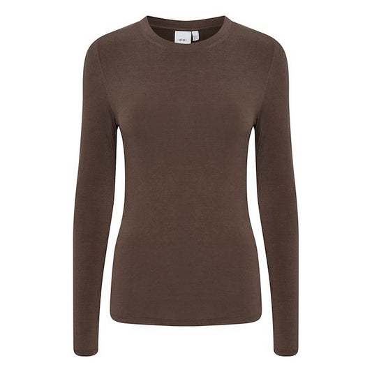 Maglie Donna Ichi - Ihphiluca Ls2 - Marrone