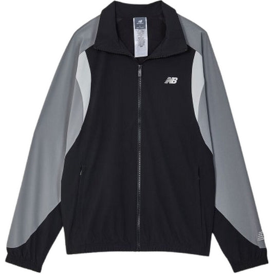 Giacche Uomo New Balance - Woven Track Jacket - Nero
