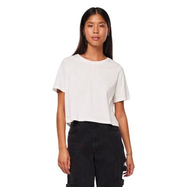 Pieces T-shirt pour Femme - Pcsara Ss Short Tee Noos - Blanc