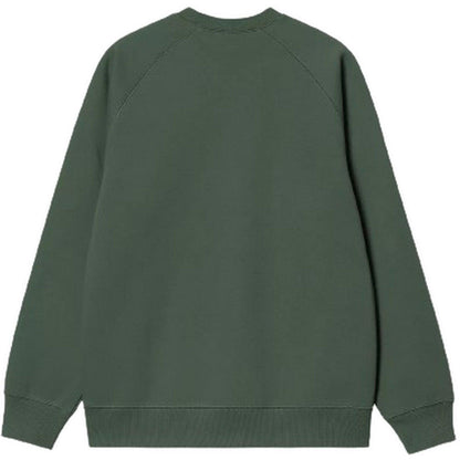 Felpe senza cappuccio Uomo Carhartt Wip - Chase Sweat - Verde