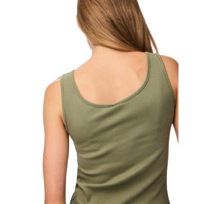 Canotte e top Donna Pieces - Pckitte Tank Top Noos Bc - Verde