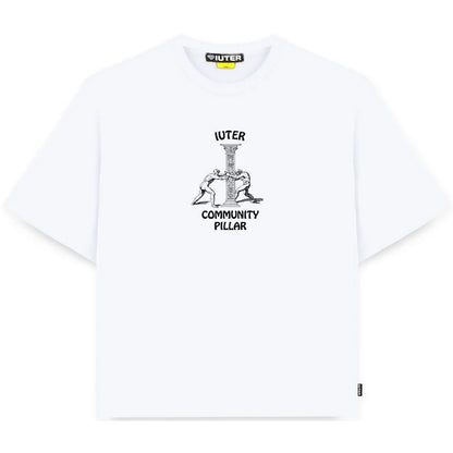 T-shirt Uomo Iuter - Pillar Tee - Bianco