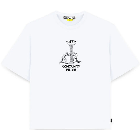 T-shirt Uomo Iuter - Pillar Tee - Bianco
