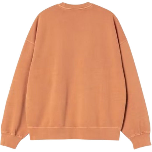 Felpe senza cappuccio Uomo Carhartt Wip - Benton Sweat - Arancione