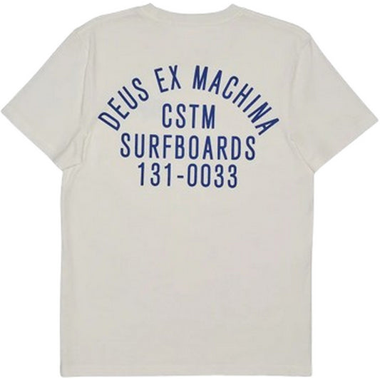 T-shirt Uomo Deus Ex Machina - Recoil Tee - Bianco
