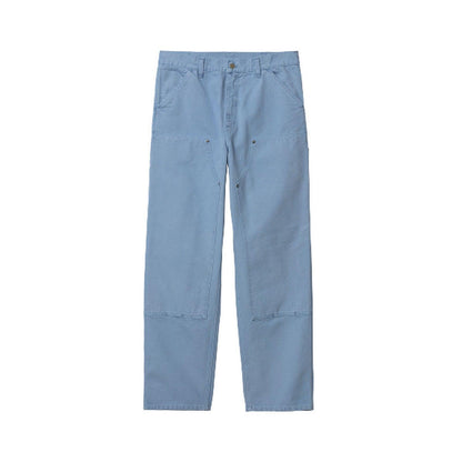 Pantaloni Uomo Carhartt Wip - Double Knee Pant - Celeste