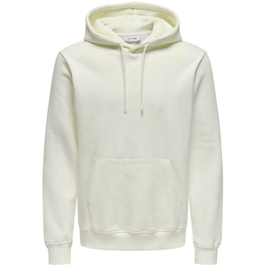 Felpe con cappuccio Uomo Only & Sons - Onsconnor Reg Sweat Hoodie Noos - Bianco