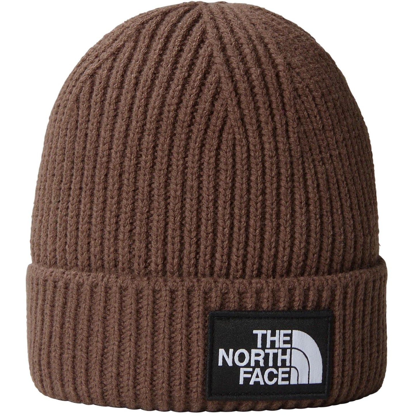 Berretti in maglia Unisex The North Face - Tnf Log Box Cuf Bne - Marrone