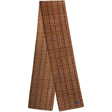 Sciarpe Uomo KAPPY DESIGN - Kappy Fleece Check Muffler - Marrone