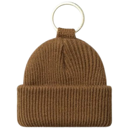 Uomo Unisex Carhartt Wip - Mini Watch Hat Keychain - Marrone