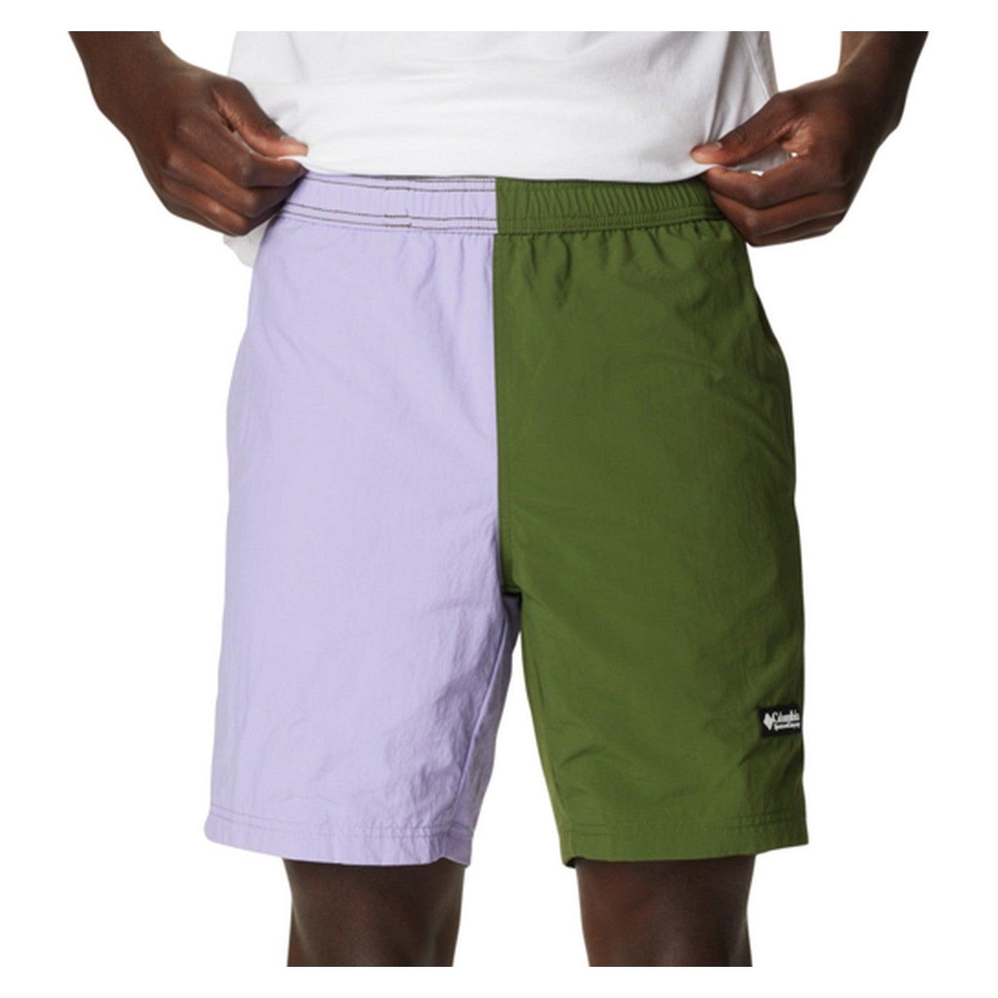 Pantaloncini Uomo Columbia - Deschutes Valley™ Reversible Short - Verde