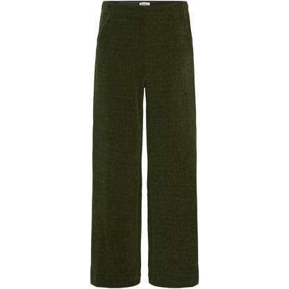 Pantaloni Donna Ichi - Ihkate Corduroy Pa3 - Verde