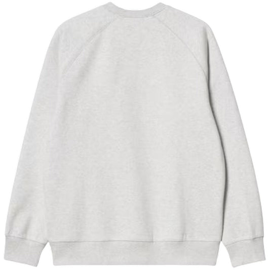 Felpe senza cappuccio Uomo Carhartt Wip - Chase Sweat - Grigio