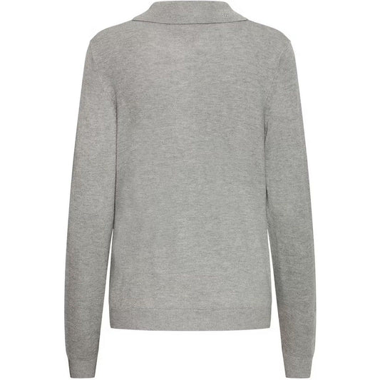 Maglie Donna Ichi - Ihmafa Polo Ls - Grigio