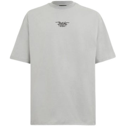 T-shirt Uomo Phobia - Grey T-Shirt With Phobia Foggy Logo Print - Grigio