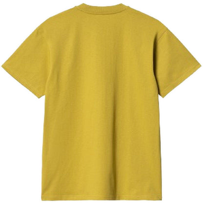 T-shirt Uomo Carhartt Wip - S/S American Script - Verde