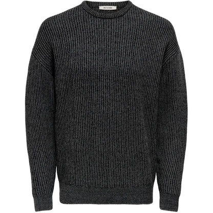 Maglie a manica lunga Uomo Only & Sons - Onsjoe Rlx Crew Knit - Grigio