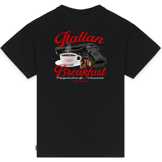 T-shirt Uomo Propaganda - T-Shirt M/M Breakfast - Nero