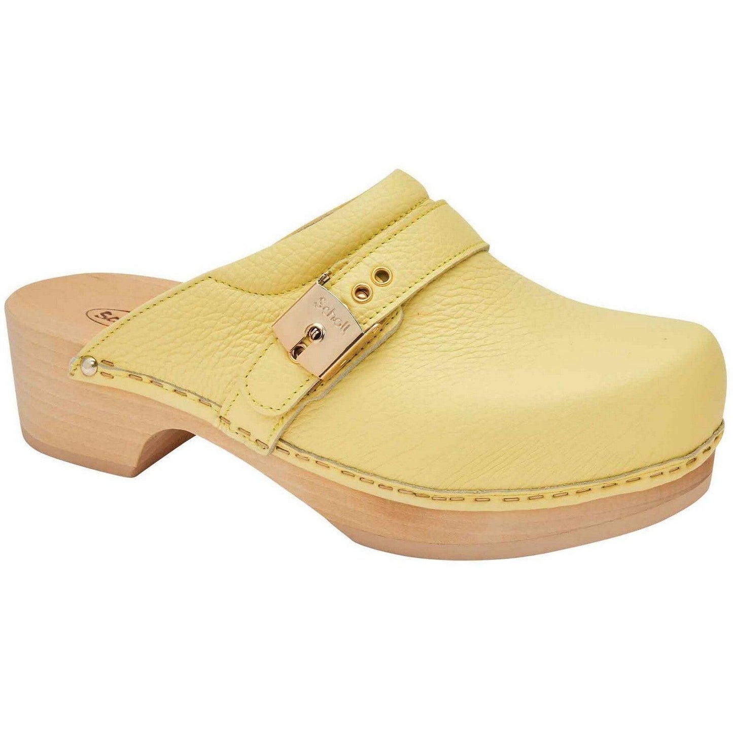 Sandali Donna Scholl - Pescura Clog 50 - Giallo