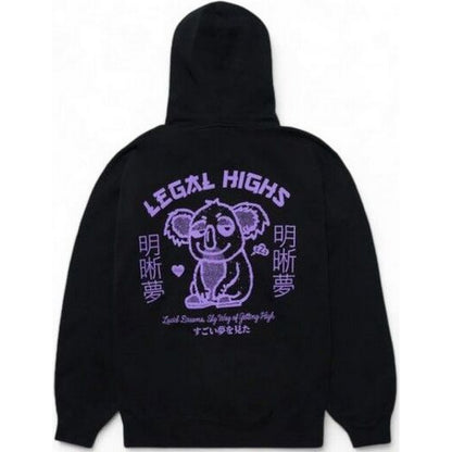 Felpe con cappuccio Uomo Edwin - Legal Highs Sweat Hoodie - Nero