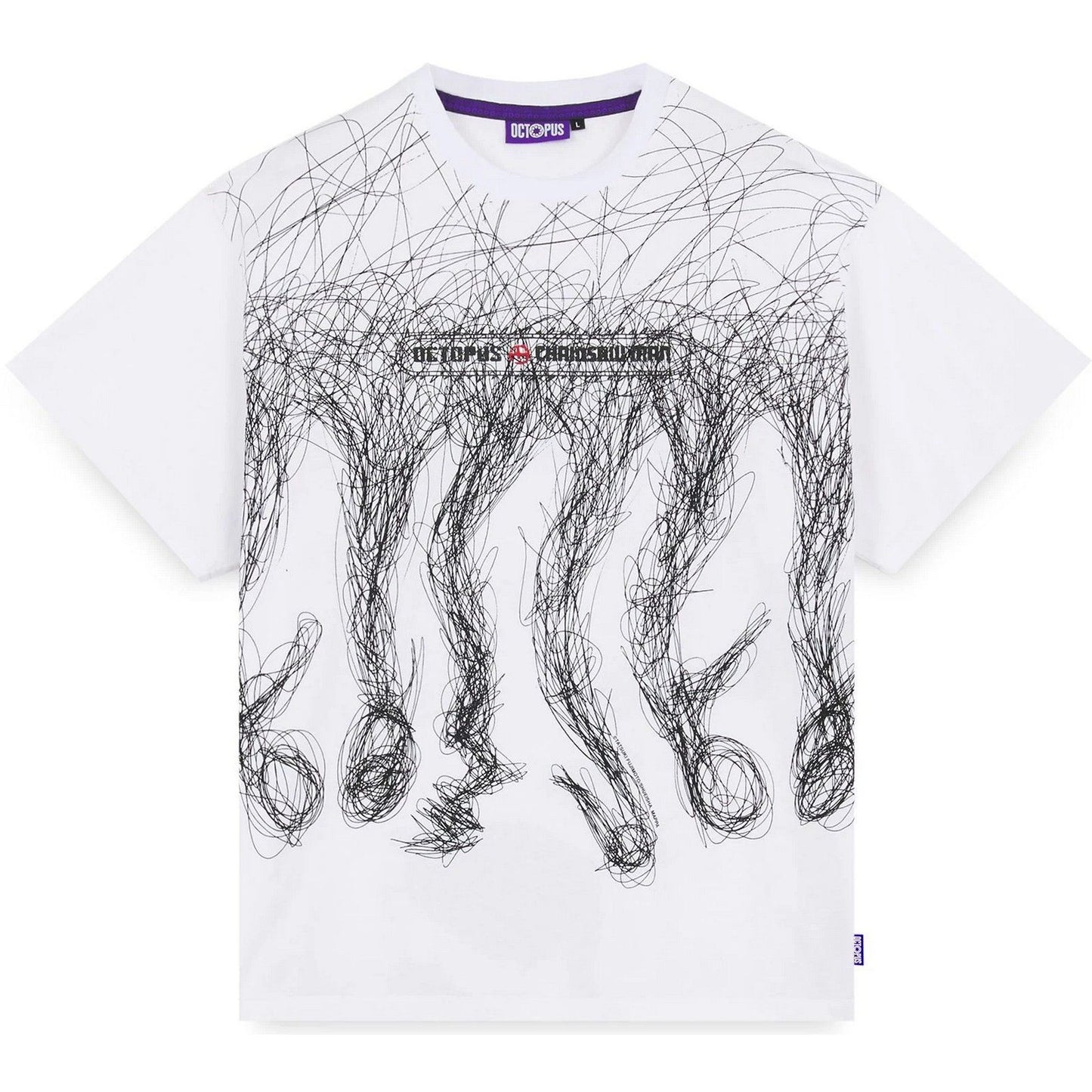T-shirt Uomo Octopus - Chainsaw Man Octopus Dreams Tee - Bianco