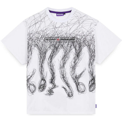 T-shirt Uomo Octopus - Chainsaw Man Octopus Dreams Tee - Bianco