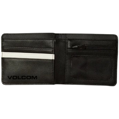 Portafogli Unisex Volcom - Slim Stone Pu Wallet S - Nero